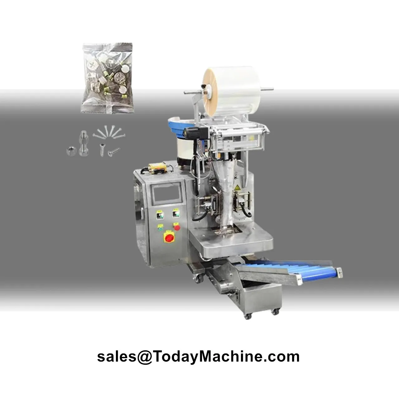 Automatic Bag Screw Fastener Nails Bolt Wire Nail Hardwares Counting Weighing Packing Machine