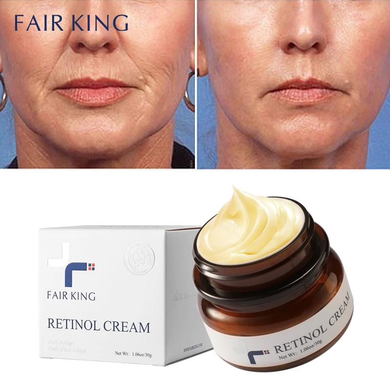 FAIRKING Retinol Anti-Aging Face Cream Reduces Wrinkles and Smoothes Rough Skin Face Skin Care Increase Skin Elasticity 30g