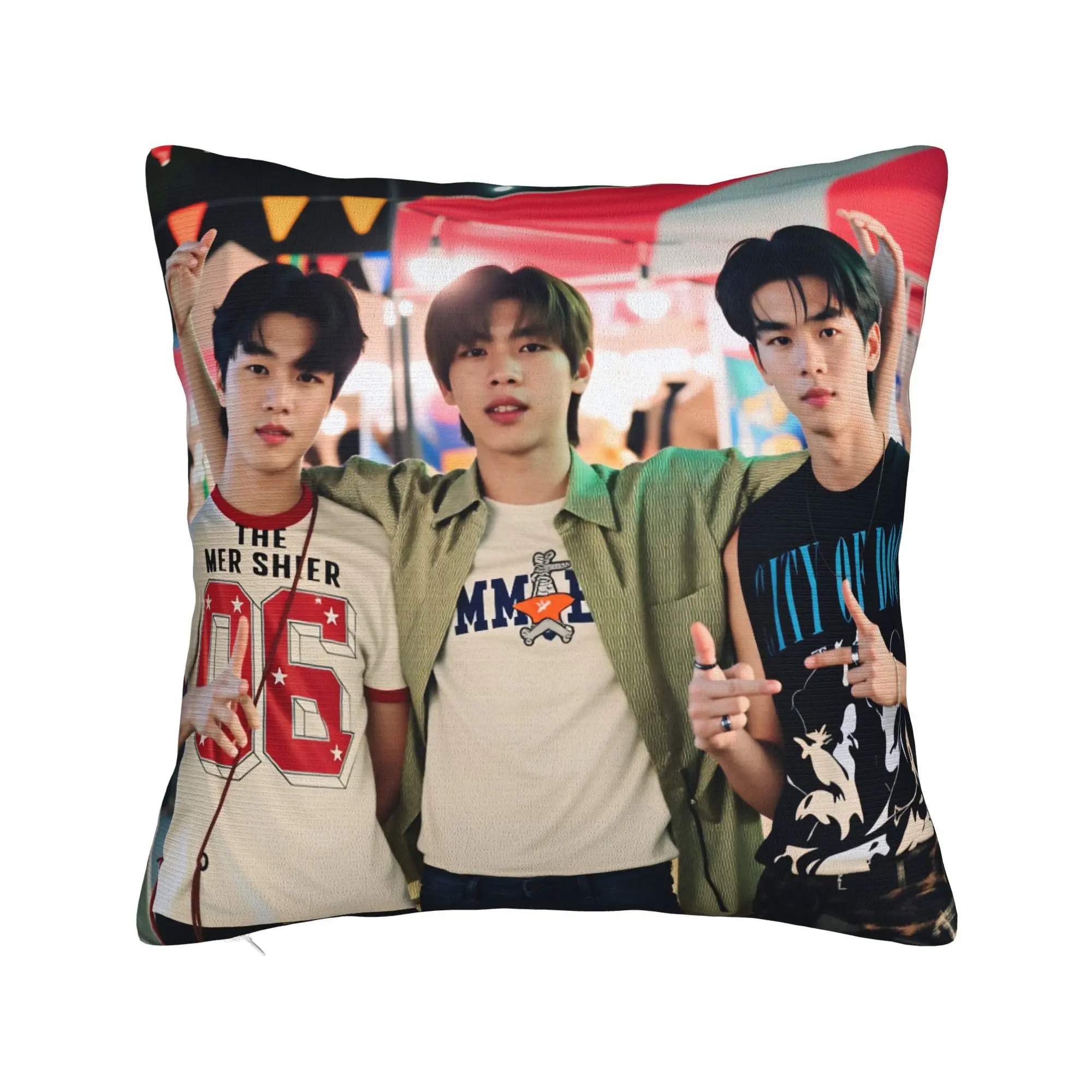 Duang Thailand TV Series With You Pillow Cover  Comfy Cushion Cover Cute Funny Pillow Case For Wedding Party Home Decor