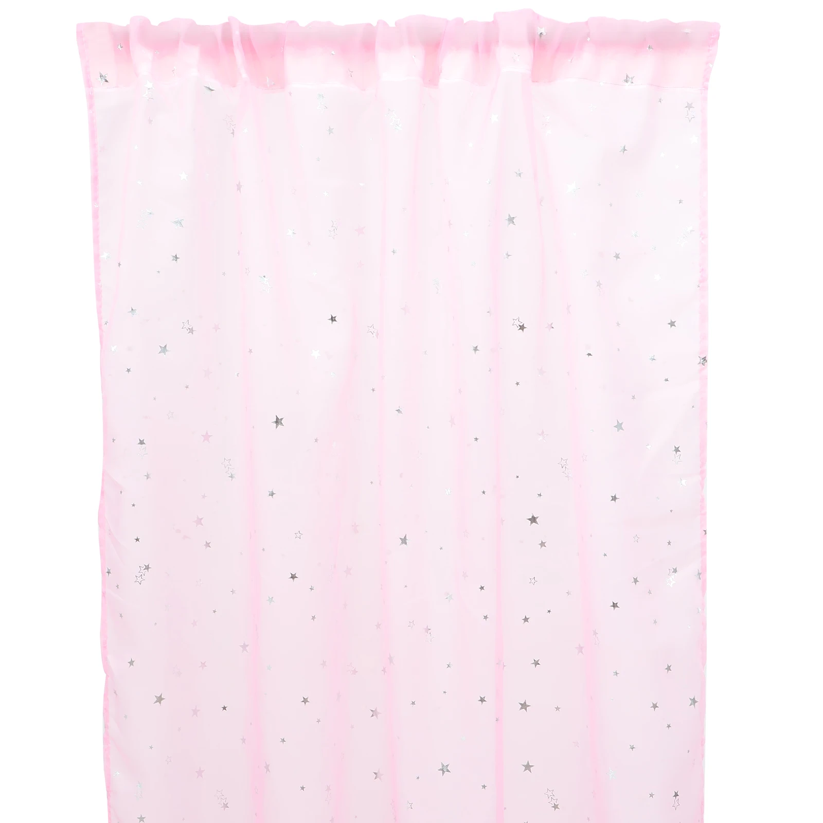 

Rustic Style Sheer Curtain 1 Panel Window Gauze Semi-Transparent Decorative Net Curtain For Home Bedroom Living Room Elegant