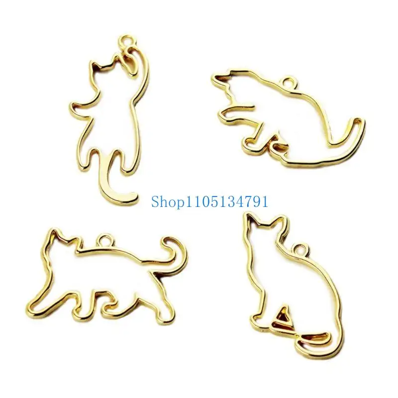 98 كجم الثعلب كيتي شكل قلادة فارغة عيد الميلاد الحرفية قالب سبائك عالية الجودة صنع الأشعة فوق البنفسجية كريستال صنع المجوهرات صب #1