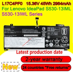 NEW Laptop Battery For Lenovo xiaoxin Air 13IWL/IML Ideapad S530-13IWL L17M4PF0 L17C4PF0