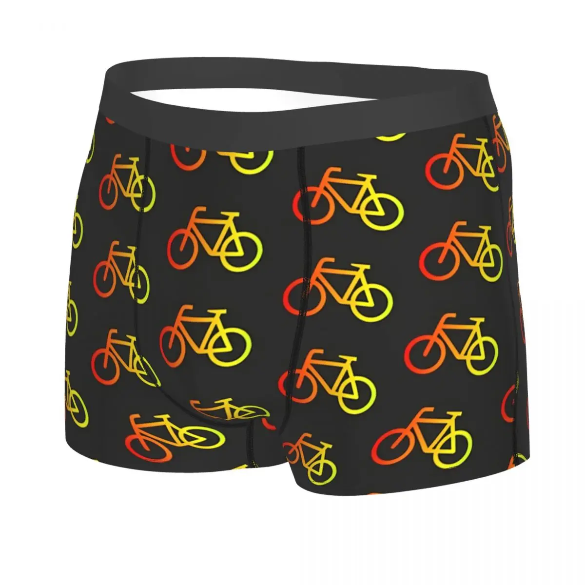 Warm Colors Man's Boxer Briefs Underpants Bicycle Bike Highly Breathable Top Quality Birthday Gifts