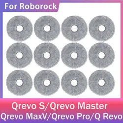 Mop Cloths For Roborock Qrevo S/Qrevo Master/Qrevo MaxV/Qrevo Pro/Q Revo Robot Vacuum Cleaner Parts Rag Mop Pads Accessories