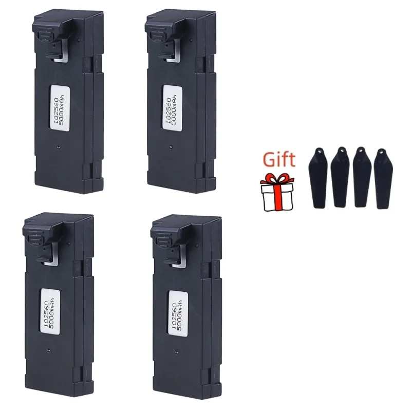 Originele Oplaadbare 3.7V 5000Mah Li-Ion Batterij Voor Rc Drone E88 E88pro E525 E99 P1 F185 F195 E100 Rc Quadcopter Onderdelen Batterij