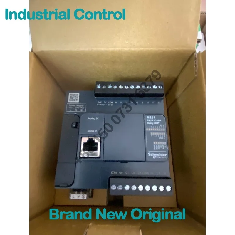 TM221C16T, PLC host, Modicon M221 16-point IO transistor output