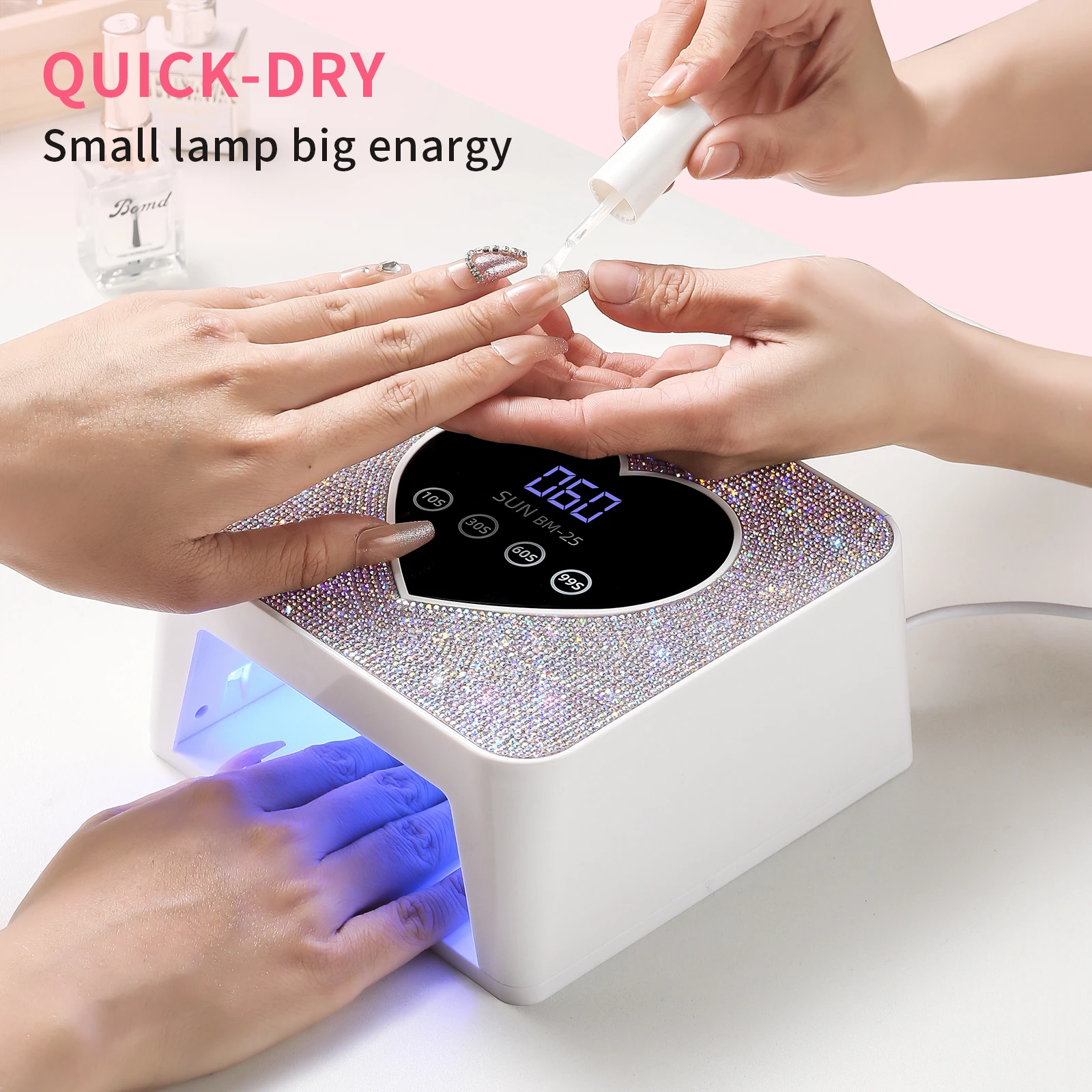 Professional 21LED Nail Lamp U - đánh giá và giá Photography Lighting Gel