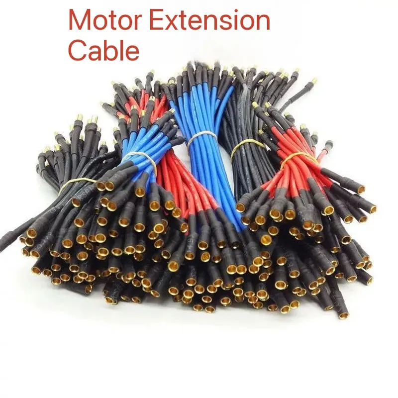 3.5mm Banana Head Brushless Motor Electric Adjustable Extension Cable 10cm 25cm Long 16AWG Soft Silicone Wire Surfer