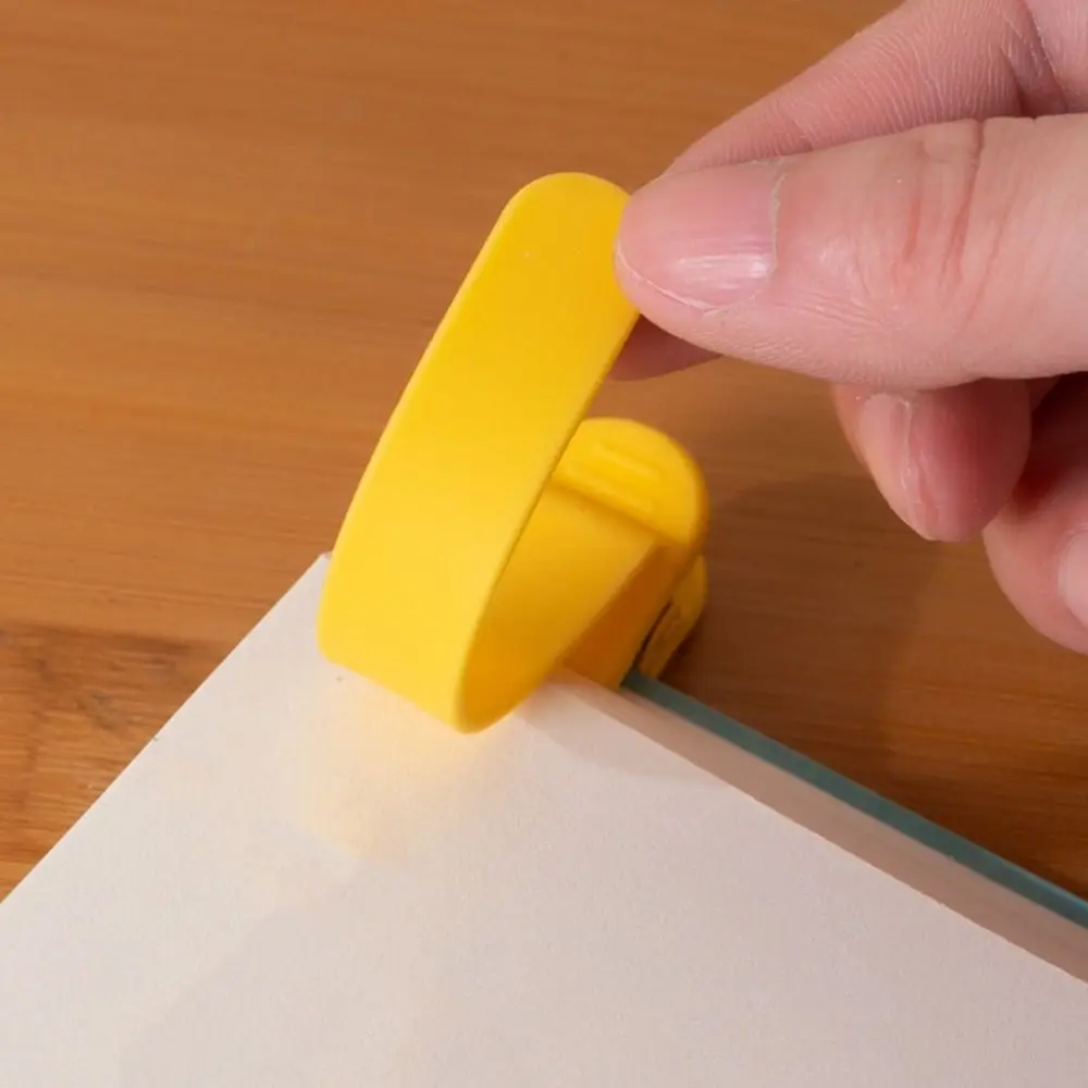 3/6pcs Minimalist Non-Deforming Silicone Bookmark Practical Simple Book Spare Parts Creative Soft Automatic Bookmark Reader Gift