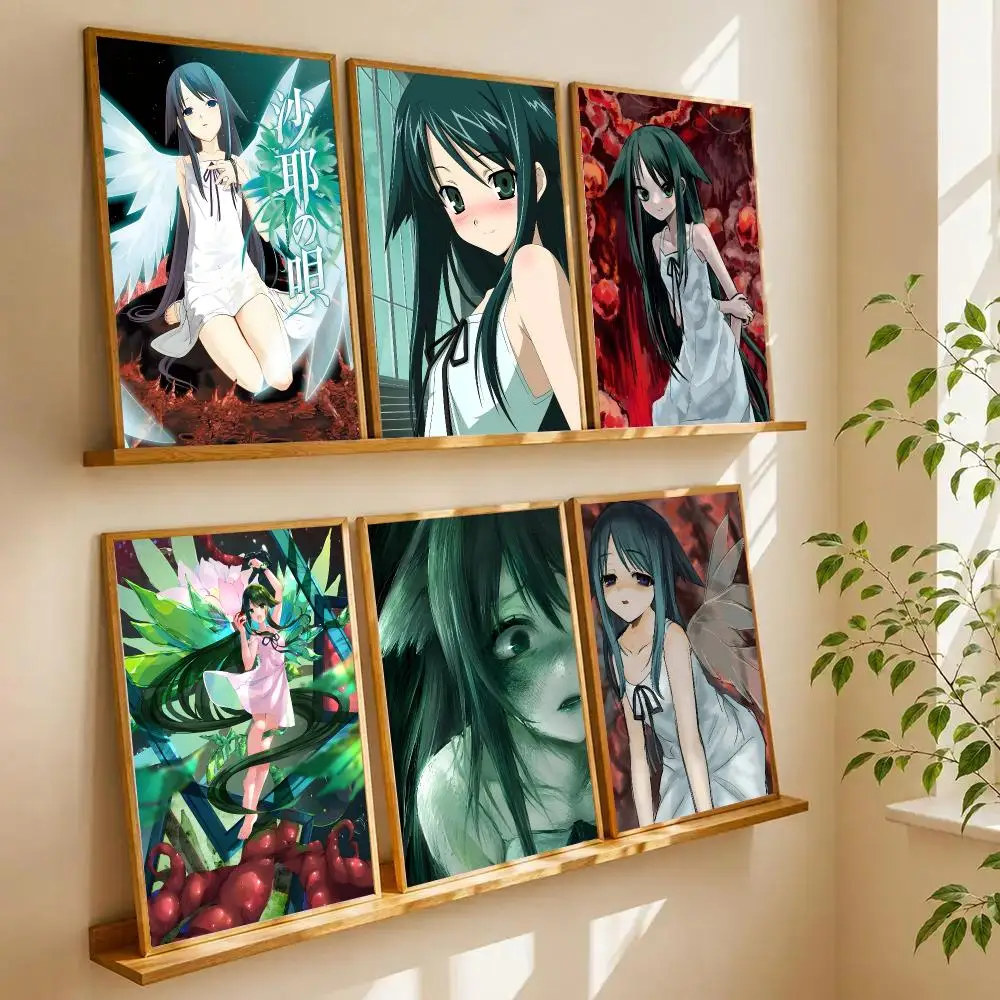 S-Saya No Uta The Song Of Saya Poster Wall Art Print Art Suitable For Living Room Bedroom Bar Parlor Home Decoration Gift
