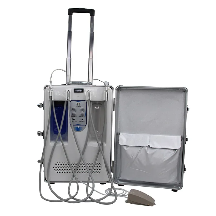 High Quality Electric denti-stry Comprehensive Treatment Equipment Portable de-tal Unit with Air Compressor