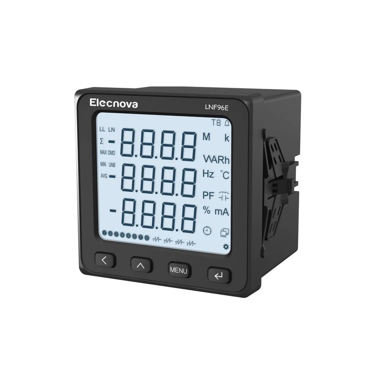 2025 Hot Sale LNF96EY Multifunction RS485 Power Meter V/A/P/Q/E DI DO Power Meter