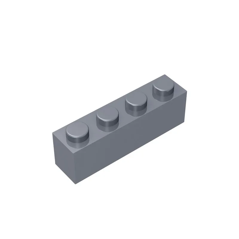 Gobricks GDS-534 Ziegel 1 x 4 ohne Bodenrohre, kompatibel mit Lego 3010 3066 Teilen für Kinder zum Selbermachen