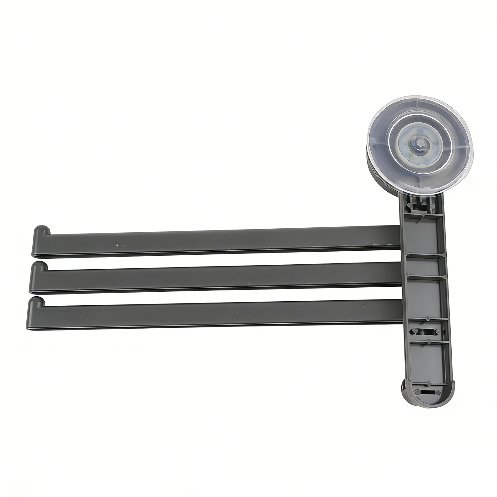 Multi Bar Suction Towel Rack for Bathroom Kitchen Wall Style Mounting with Reliable Hold on Smooth Surfaces Size 20x18cm