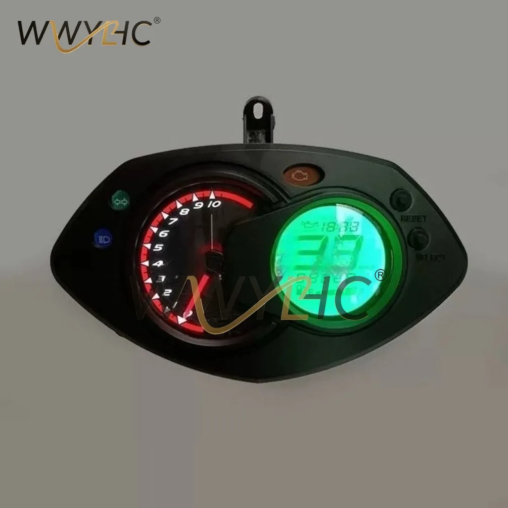 EFI 7-color Background 10 Sockets Taiwan Board Motorcycle LCD Meter