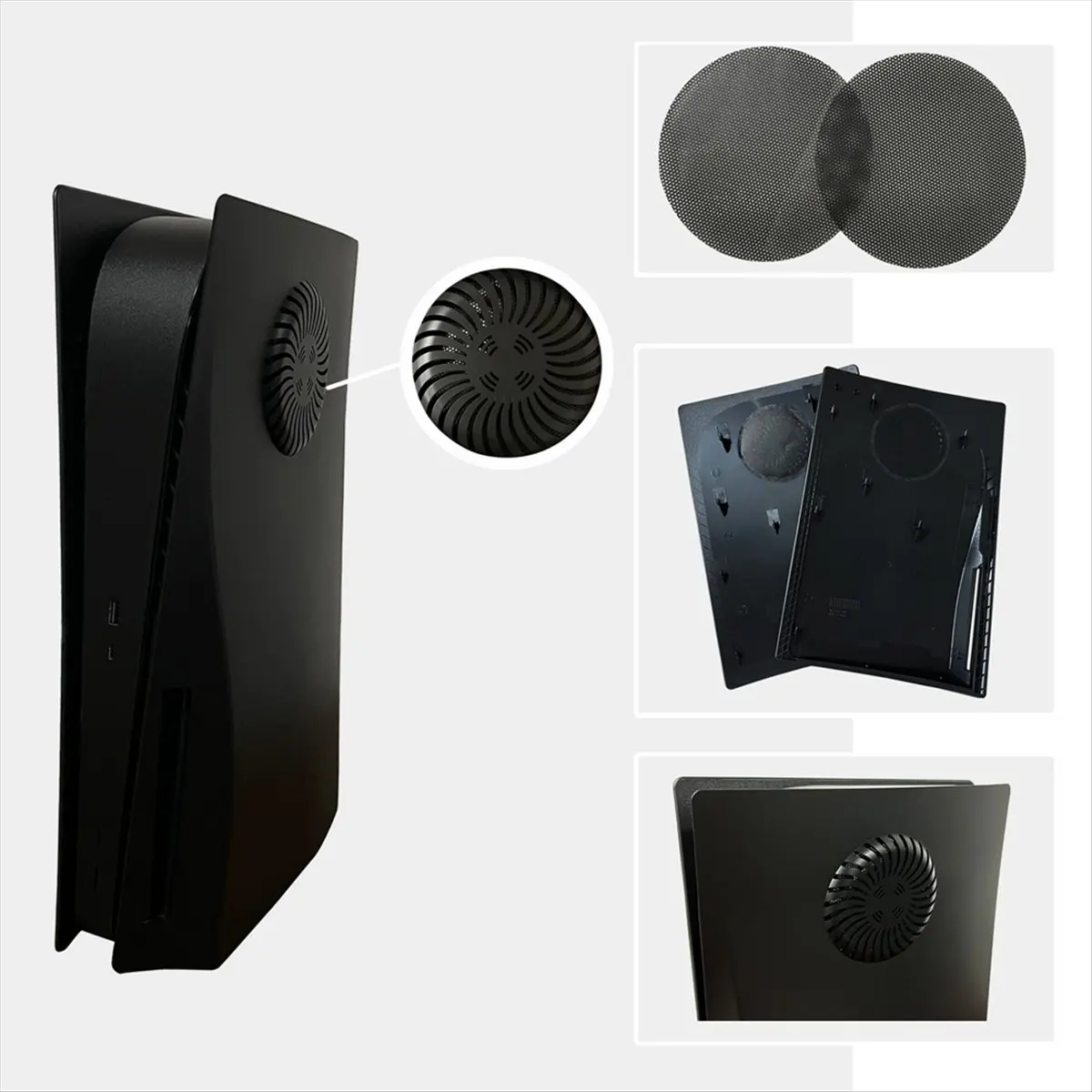 A10I For Dust Filter Dustproof Mesh Case Cover Easy Cleaning Faceplate Ventilator Game Accessory 4Pcs