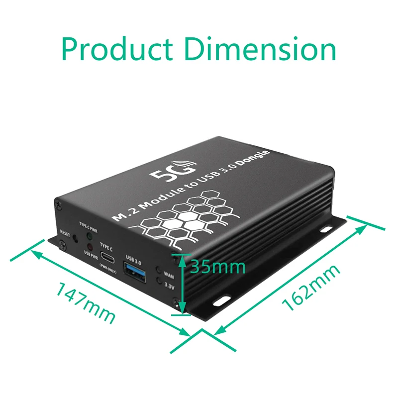 M.2 NGFF 4G/5G 모듈-USB 3.0 어댑터, M2 와이파이 무선 카드 컨버터 라이저 보드, 4 안테나 쿨러 선풍기 SIM 카드 슬롯, 신제품