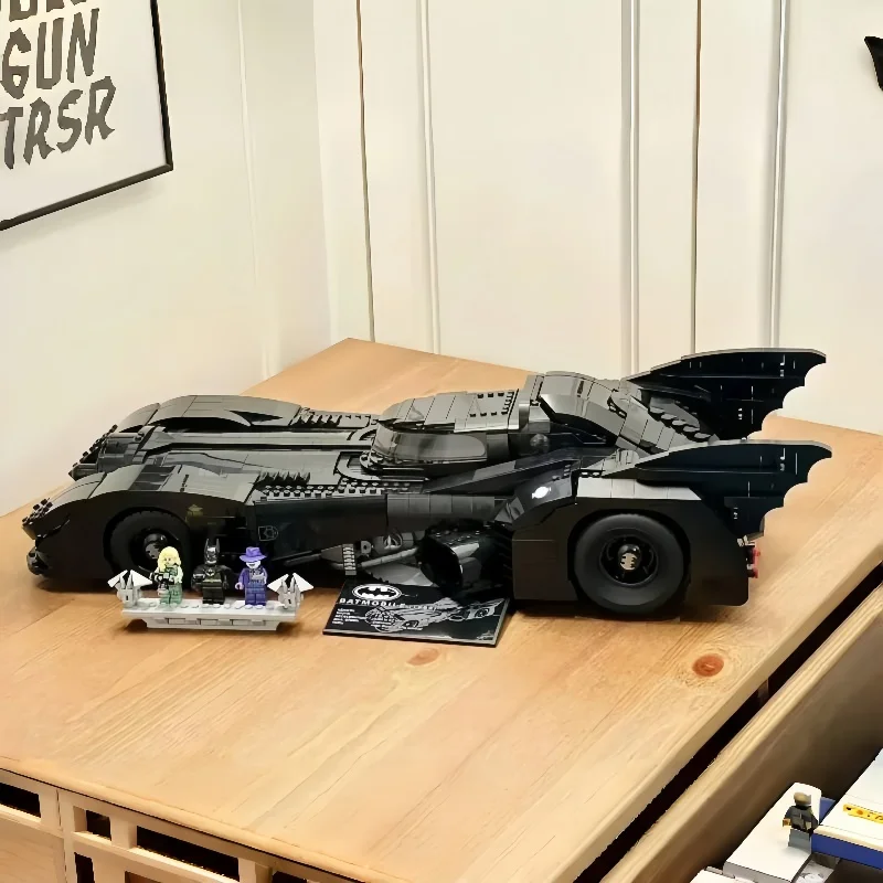 1989 Batmobile Bouwstenen Set De Tumble 76139-Beroemde Film Super Auto Model Baksteen Speelgoed voor Kinderen Kerstcadeaus