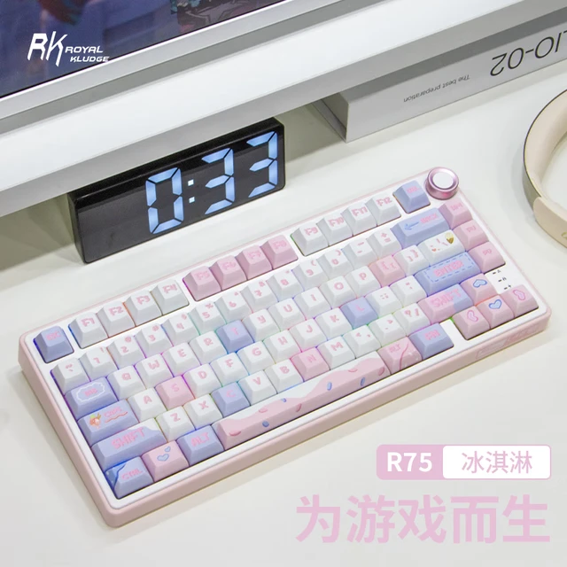 RK ROYAL KLUDGERK R75 Customized Mechanical keyboard RK75/RK75PRO