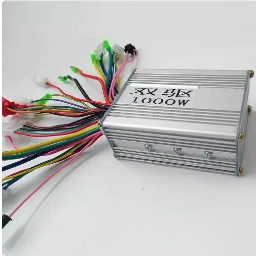 Electric vehicle dual drive brushless controller 36v48v60v one to two electronic brake differential dual motor controller