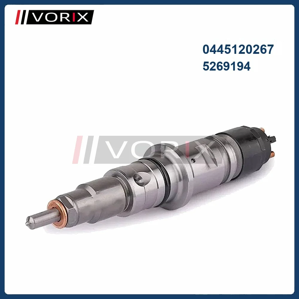 

0445120267 5269194 Diesel Fuel Injector for Cummins Hino Ford Cargo ISB