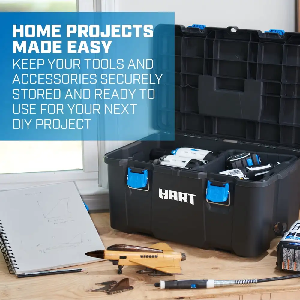 Stack System 21 Inch Tool Box Fits Modular Storage System Reinforced Hinge Delivers Increased Durability