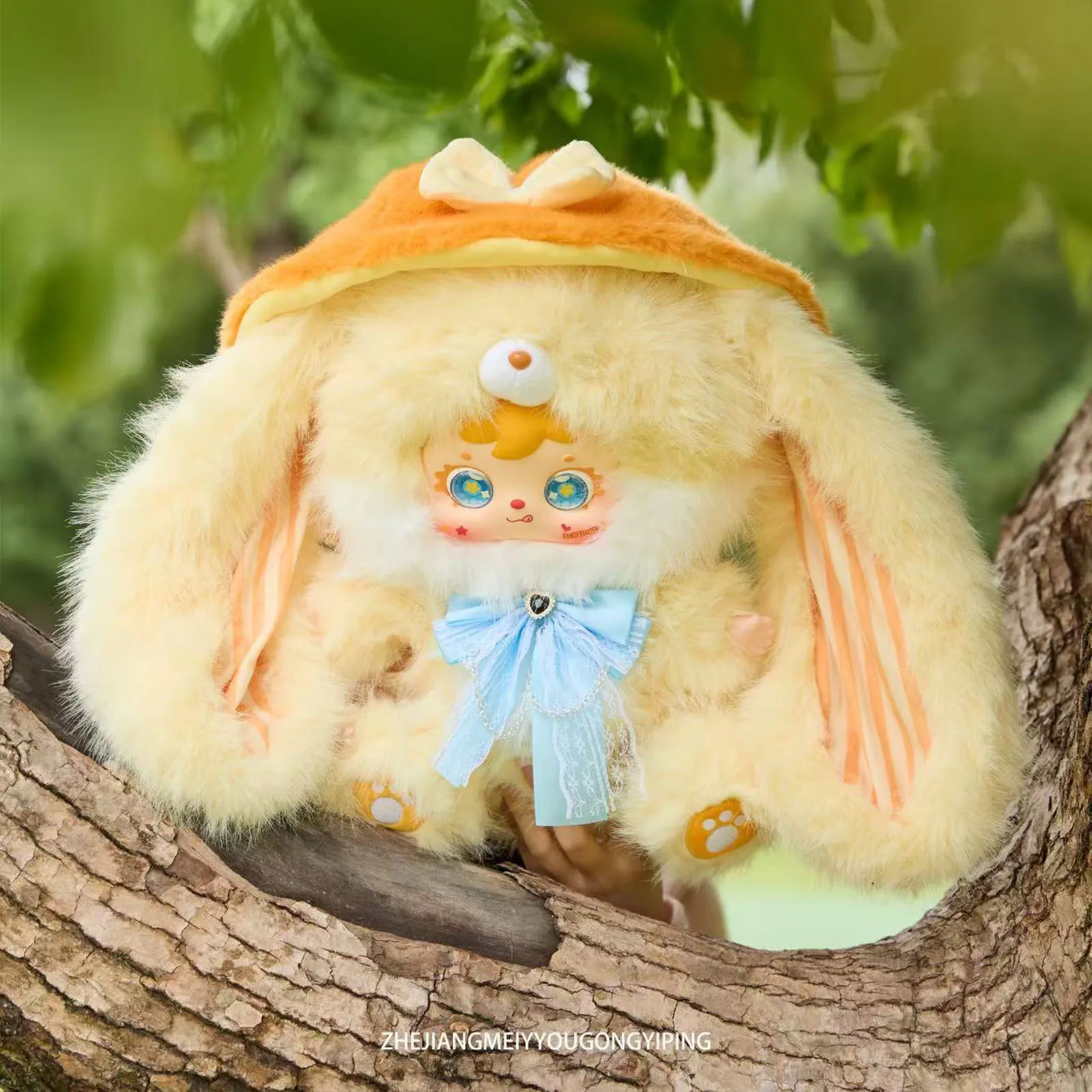 Samuel Fluffy Ear Fairy Traces 800% Series Vinyl Doll Blind Box Toy Ornament Sofa Big Ear Hug Pillow Cute Doll Mystery Box Gifts