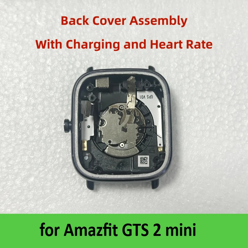 

Rear Cover Assembly Components Heart Rate Charge Assembly for Huami Amazfit GTS 2 mini Back Cover Replace Parts