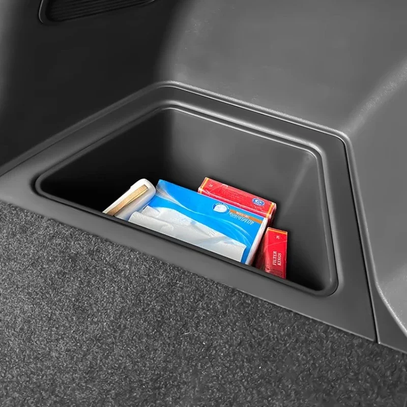 For Geely Monjaro Xingyue L 2025 Trunk TPE left storage box organizing storing supplies