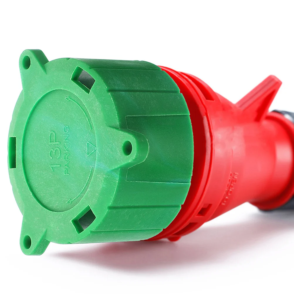 

3Pcs Trailer Hitch Protection Caps 13 Pin Plug Holder Trailer Hook Connector Cover Plug Protection Connector Cover