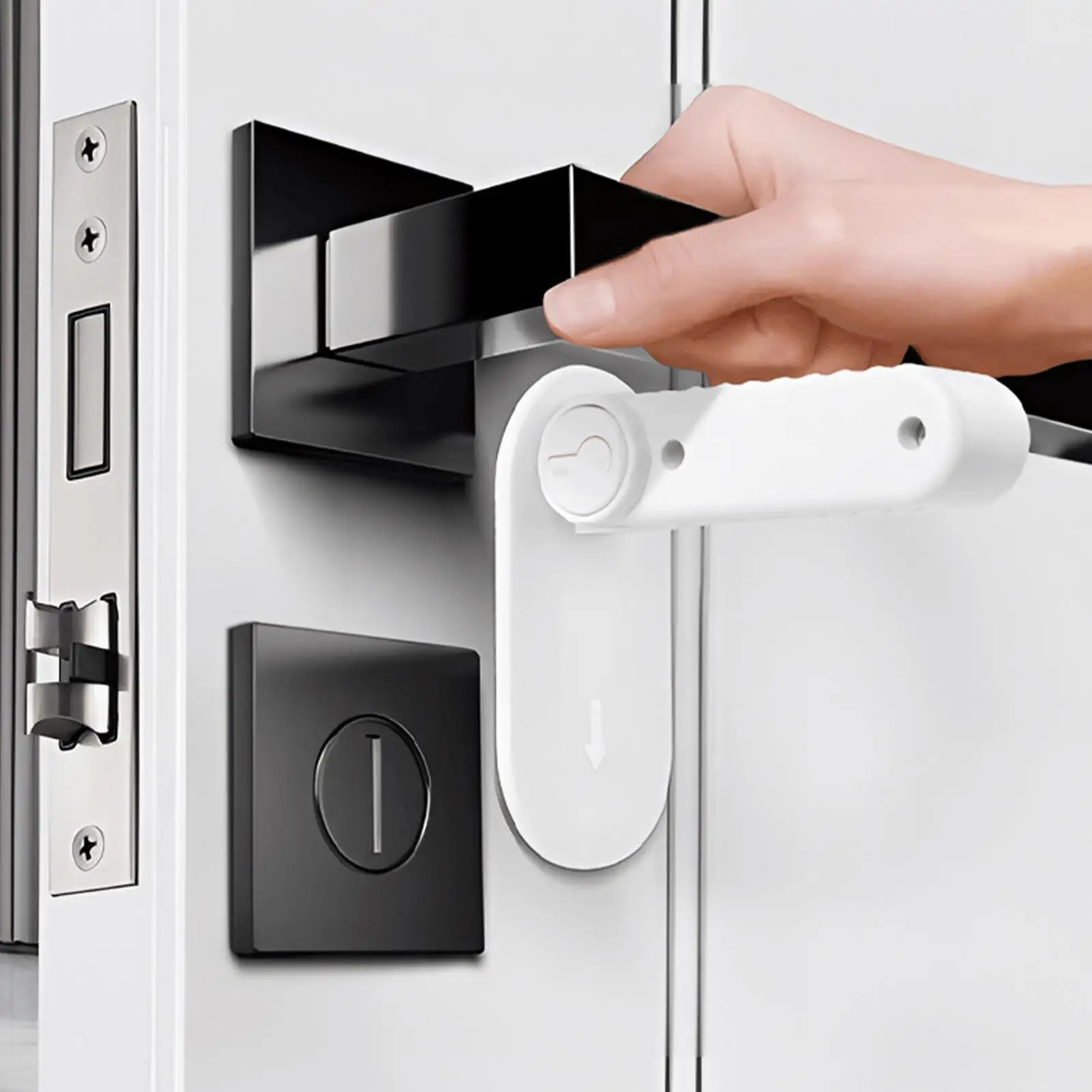 Fechadura da porta da criança do bebê fechadura da porta de segurança trava rolha produtos de segurança do bebê para animais de estimação da criança crianças quarto cozinha