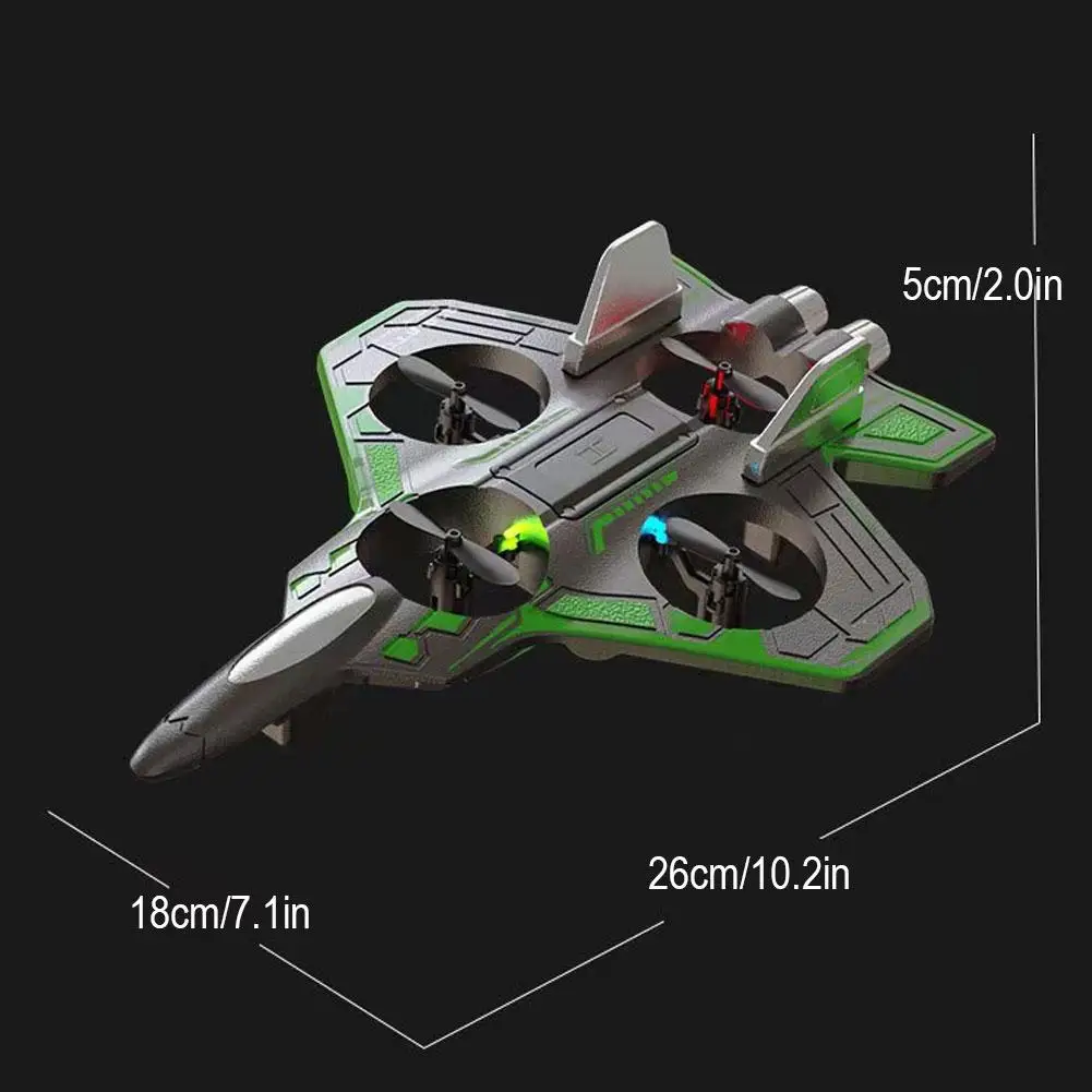 طائرة شراعية تحلق هليكوبتر RC هواية طائرة نفاثة 2.4G حيلة التحكم عن بعد رغوة لعبة الطائرة المقاتلة مع لعبة التحكم عن بعد الخفيفة