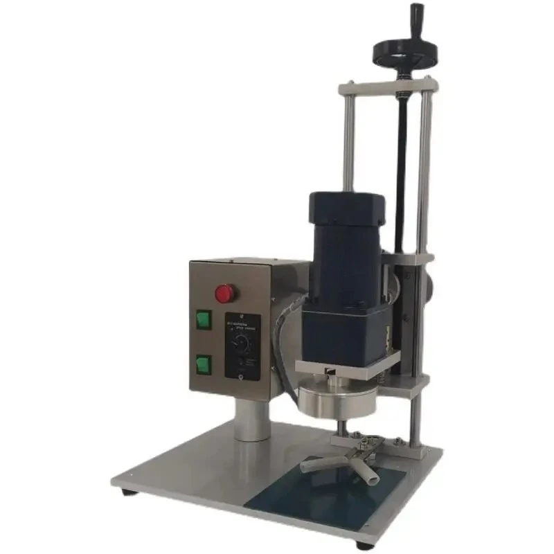 desktop automatic capping machine, Large diameter glass bottle, plastic bottle  electric locking machine capping machine
