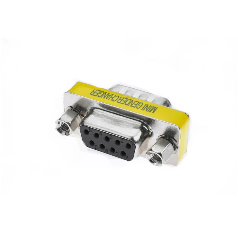 VGA Male to female adapter  RS232 Taiwan head COM extension 9pin serial port conversion head Applicable video computers video C4