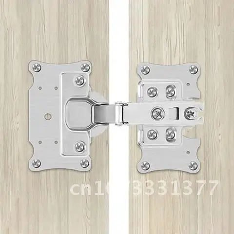 

Plate Stainless Steel Installer Panels Hinge Repair Plate Table Foldable Cabinet Window Door Furniture Drawer Hinges Cabinet