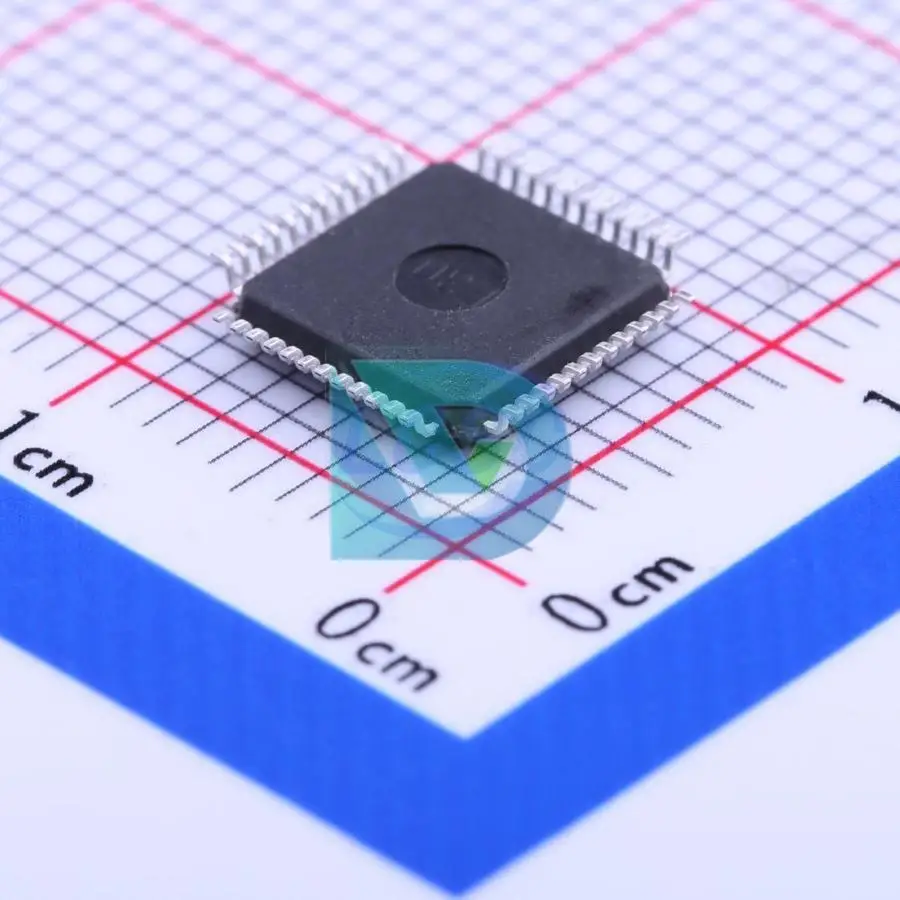 Microcontroladores MCU MPU SOC Chips, novo chip original, LQFP-48, 60KB 4KB Flash 2V ~ 5.5V 51Series, 7x7