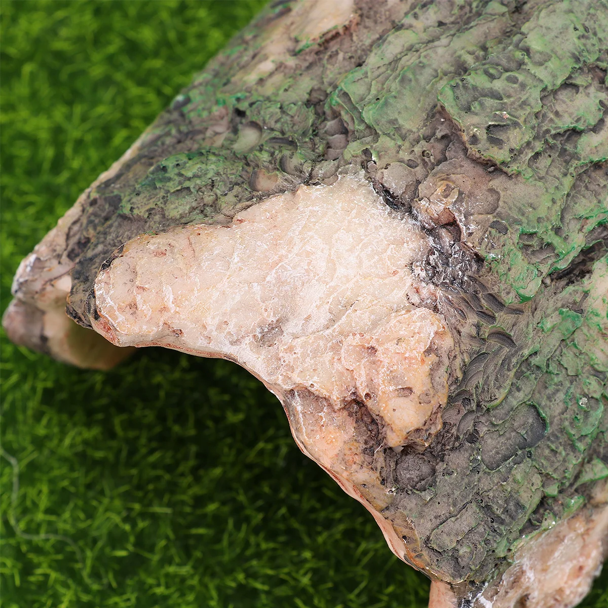 

Creeper Hiding Arch Bark Tree Ornament Bright Color Durable Material Aquarium Landscape Decoration Fish Tank Supplies