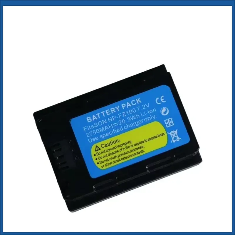 2750mAh NP-FZ10 NPFZ100 Lithium Battery for Sony FX3 A1 A9 A9M2 A7C A7R3 A7R4 A7M3 A7M4 A7RM3 A7RM4 A7SM3 Camera Batteries