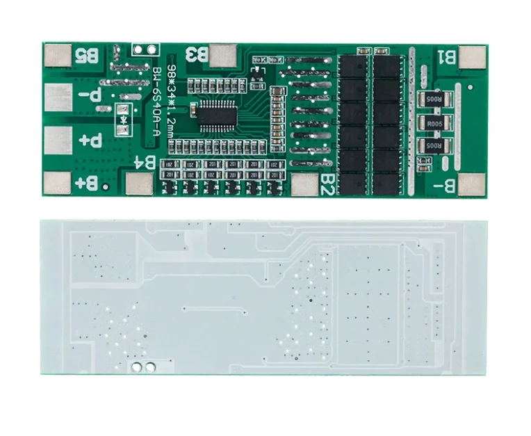 6-string 24V 20A/40A same-port balanced electric vehicle charging protection Solar lighting lithium battery protection board