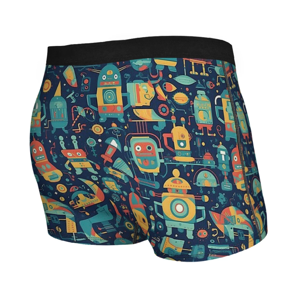 Silly Space Galactic Gloop Man's Boxer Briefs Wonderful Universe Highly Breathable Underwear High Quality Print Shorts Birthday