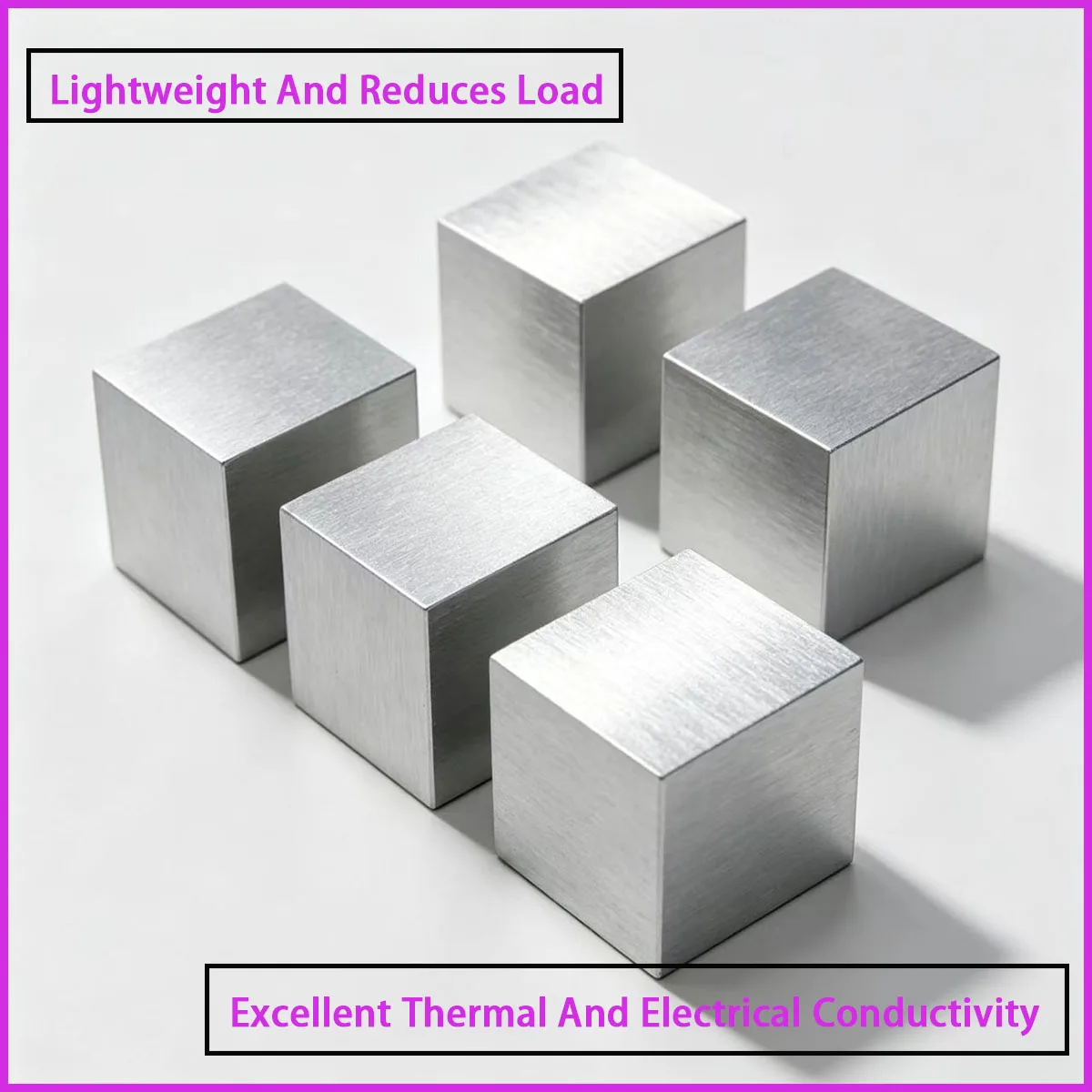 10*10*10mm/25*25*25mm Aluminum Alloy Cube for Testing Fixtures, Precision Instrument Pads, Etc