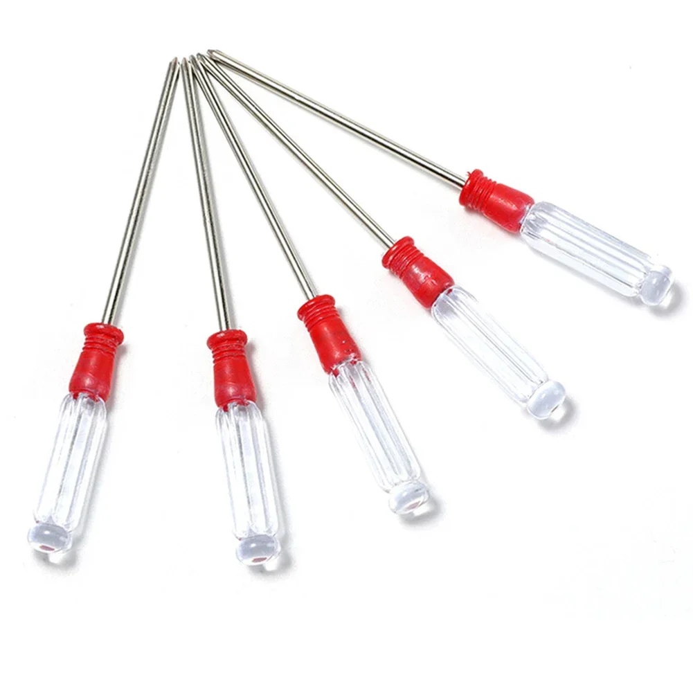 

5pcs Operating All Kinds Of Small Screw Screwdriver Cross Screwdriver Plastic Screwdriver Slotted Screwdriver 3mm