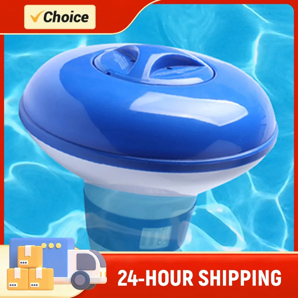 Floating Swimming Pool Chlorine Tablet Automatic Dispenser Outdoor Pool Cleaning Tool Hot Spring Chlorine Dispenser
