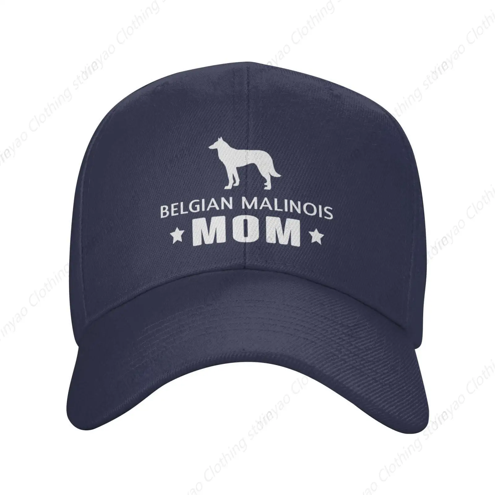 Belgian Malinois enthusiast duckbill cap fun and fashionable baseball cap outdoor sports button truck golf cap