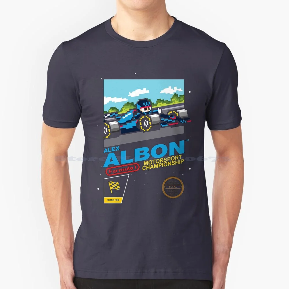 Most Liked Albon T Shirt 100% Cotton Tee Alex Albon Alexander Albon Ansusinha Scuderia Toro Rosso Dtm Corse 23 Alb