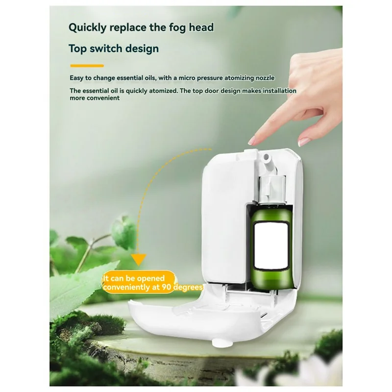 

UNCL ароматизатор, аромадиффузор, покрытие 200M3, домашний ароматизатор, настенный монтаж, BT APP Control, вилка европейского стандарта