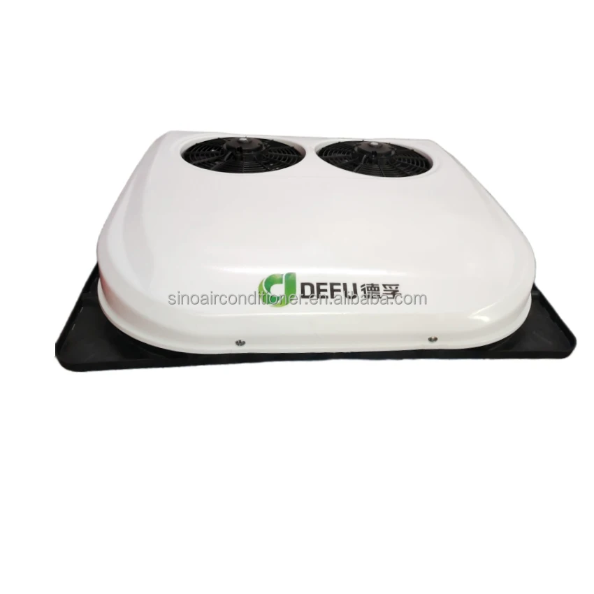 مكيف هواء يعمل بالبطارية 24 فولت للشاحنة، مكيف هواء تيار مستمر 12 فولت، مبرد هواء للشاحنة