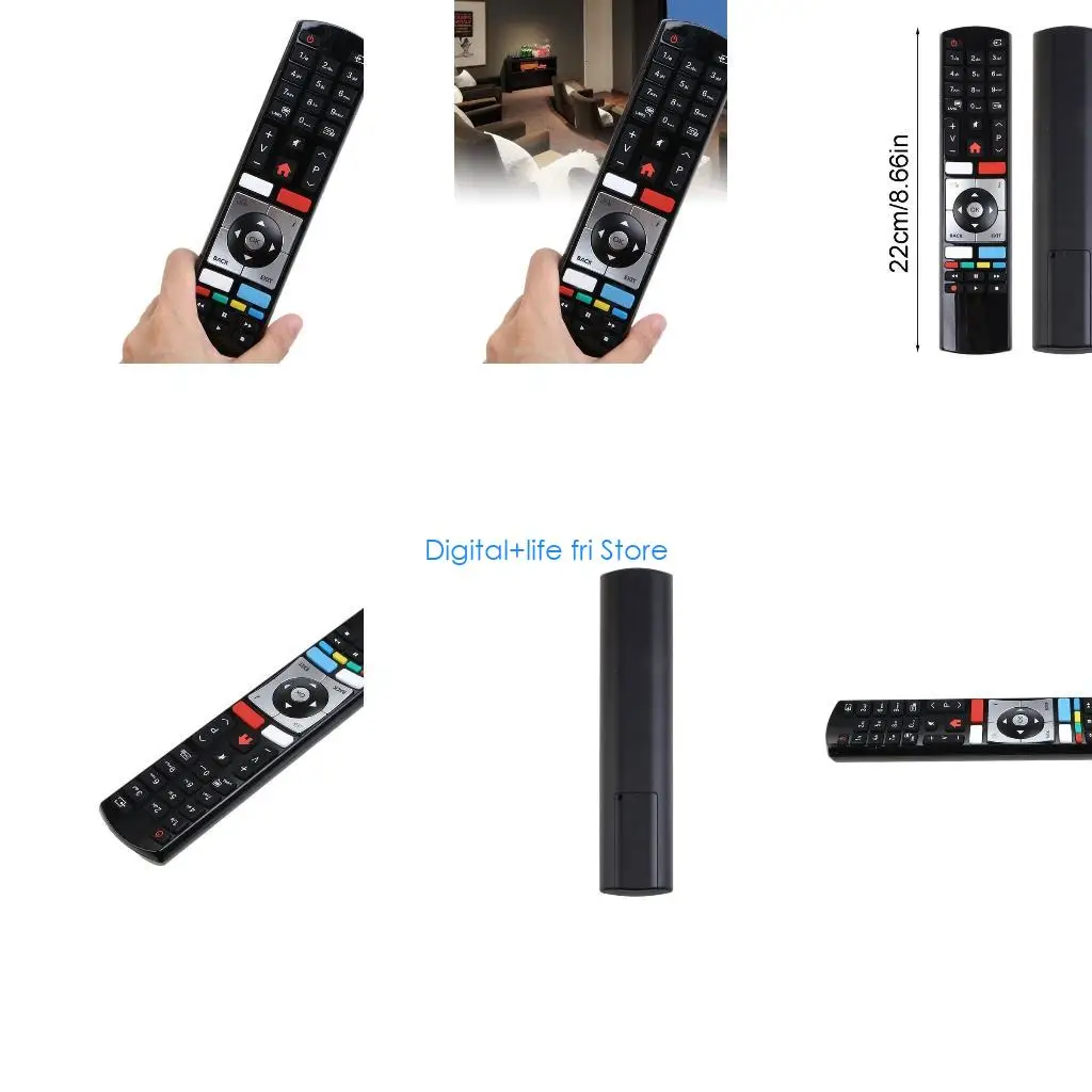 E06D RC4318 Professional for Smart Parts Light Weight Remote Control for Vestel Finlux Edenwood