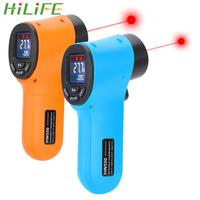 Digital Infrared Thermometer Non Contact Pyrometer IR Termometro LCD Display Laser Temperature Meter -50~550°C