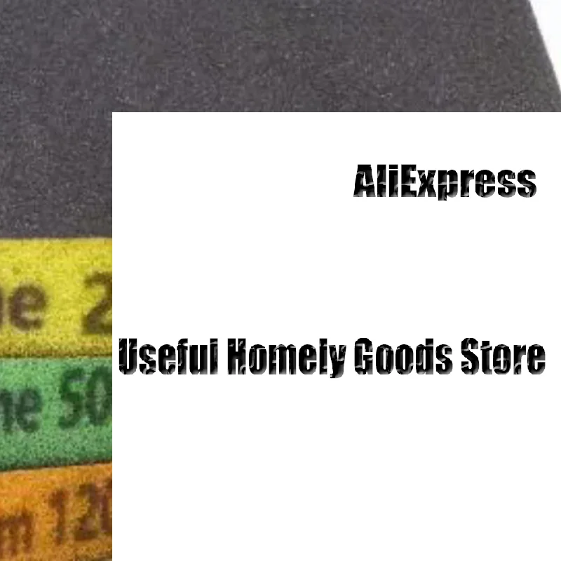 8Pcs Double Sided Sponge Sanding Pads Portable Car Furniture Polishing Assorted Grits 120 To 1500